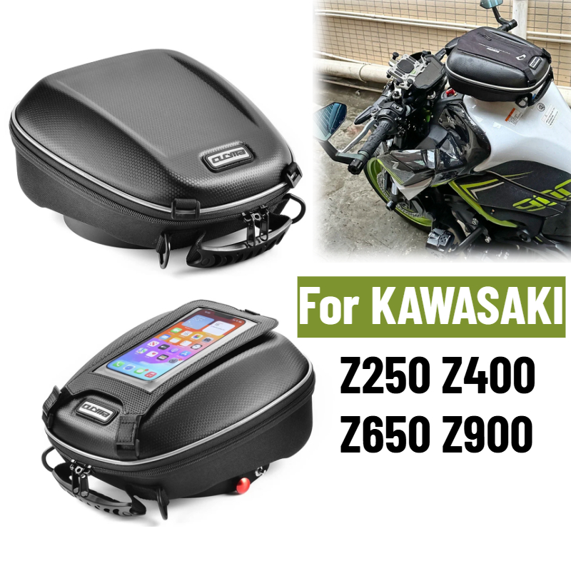 Motorcycle Gear Backpack - Tank Bag For KAWASAKI Z250 Z400