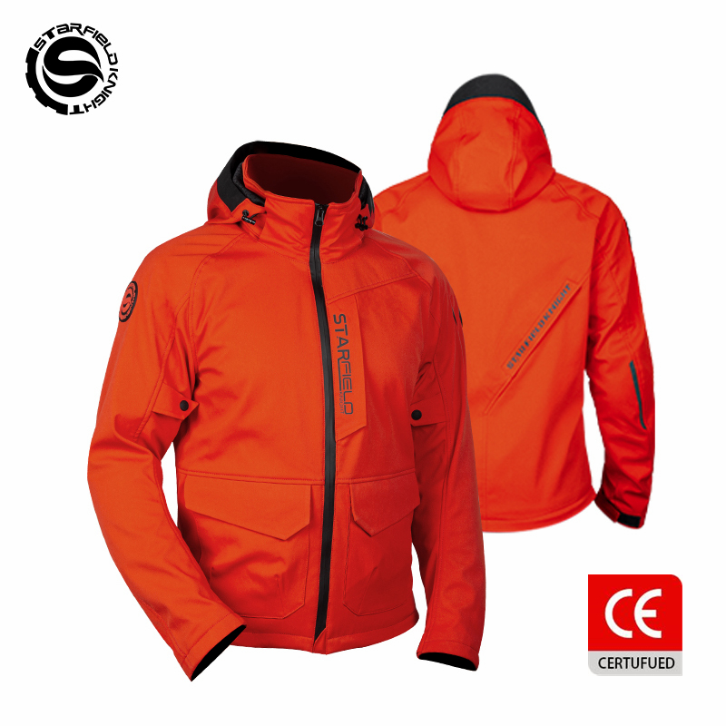 Gearx Motorcycle Jacket - SFK Orange Motorcycle Jacket Men Women