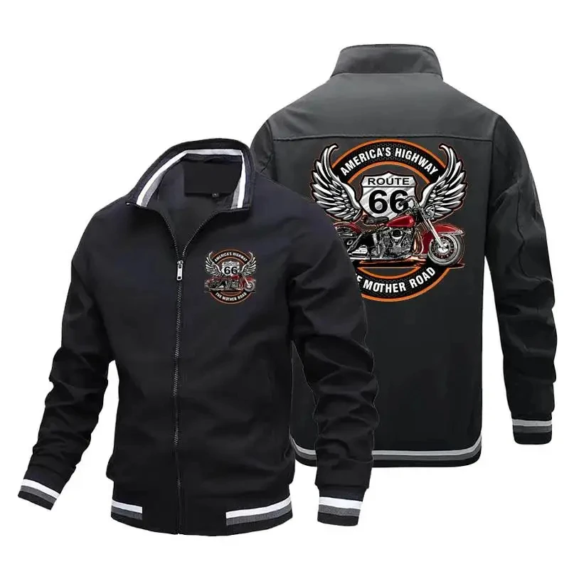 Gearx Motorcycle Jacket - Men's Spring and Autumn Outdoor Casual