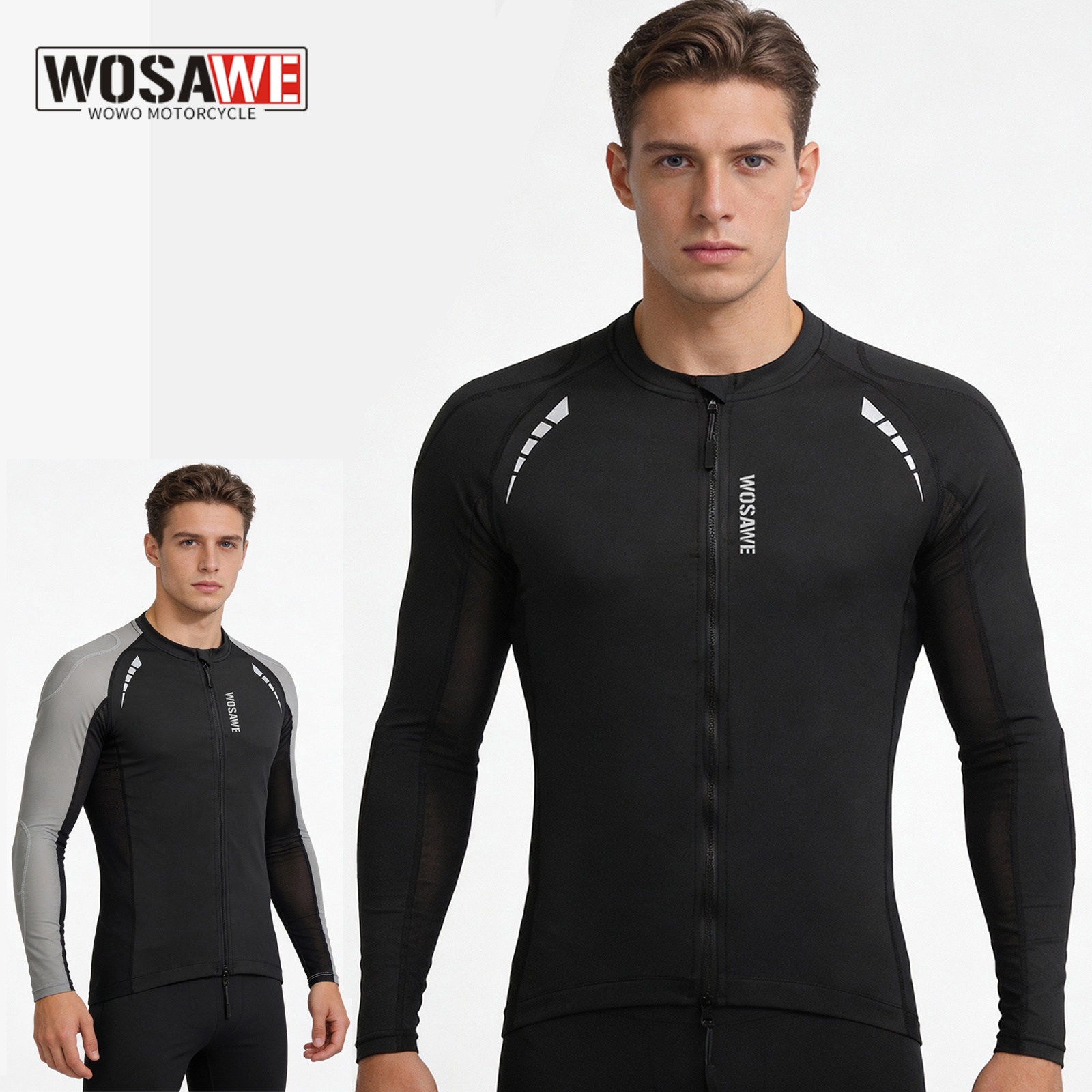 Gearx Motorcycle Jacket - WOSAWE Men Summer Motorcycle Style Jacket