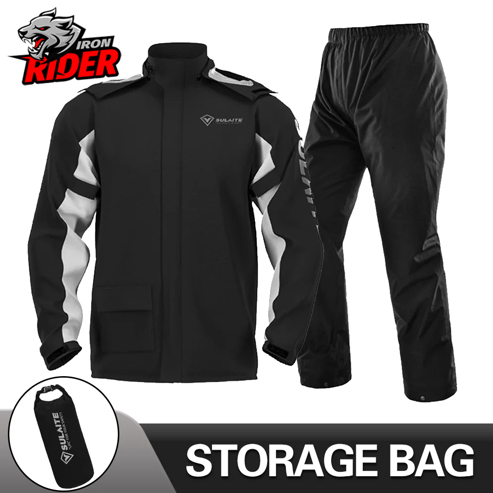 Motorcycle Raincoat Reflective - огляд і ціна Gearx Motorcycle Jacket