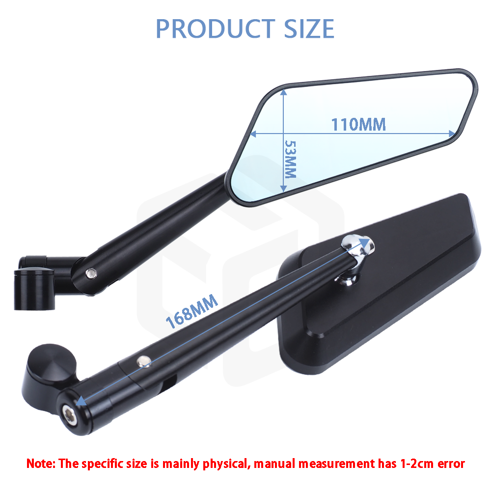 Motorcycle Rearview Mirrors Ba - огляд і ціна Mirror Extender Bar
