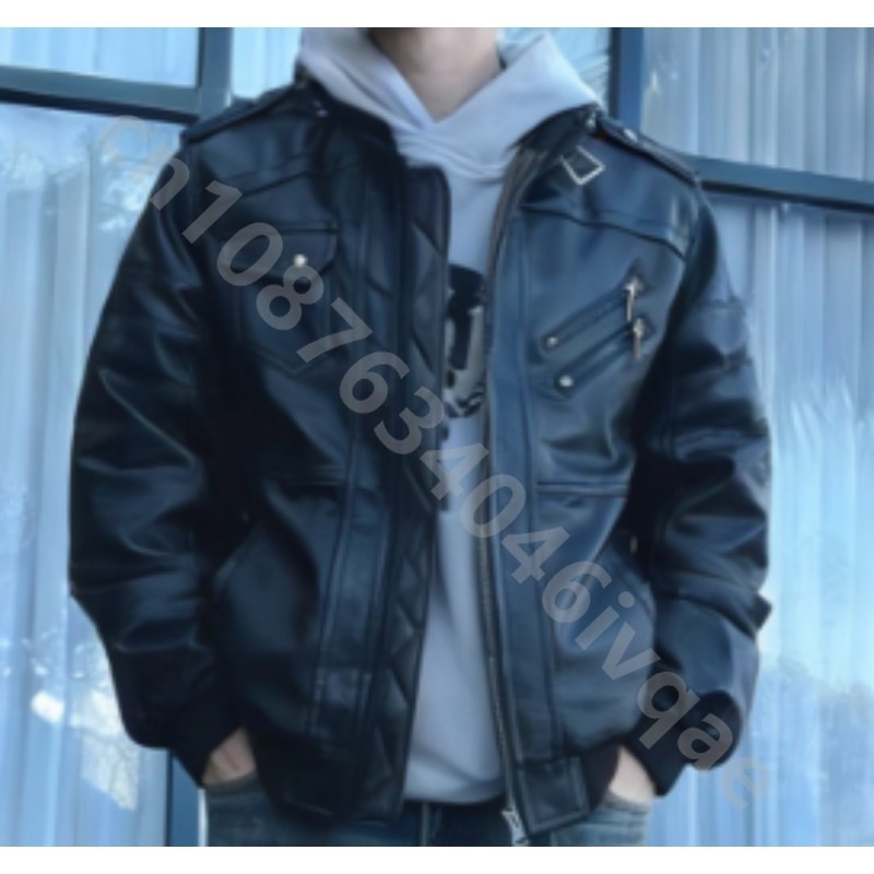 Men's Motorcycle Riding PU Lea - огляд і ціна Riding Jacket Leather