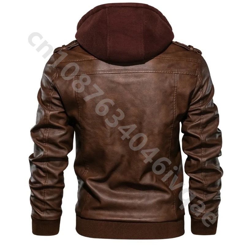 Men's Motorcycle Riding PU Lea - огляд і ціна Riding Jacket Leather