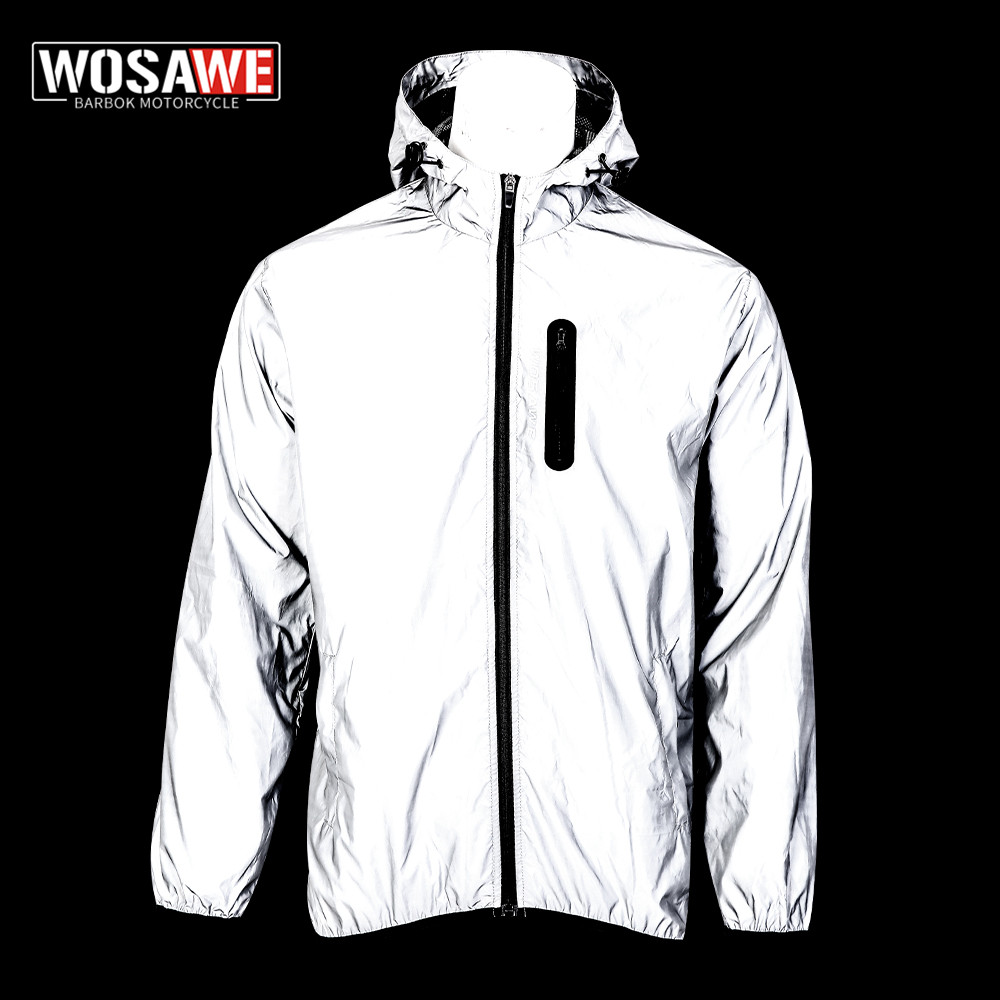 WOSAWE Autumn Winter Men Refle - огляд і ціна Gearx Motorcycle Jacket