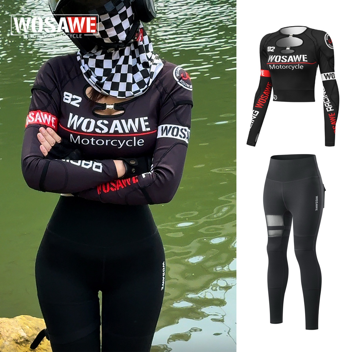 WOSAWE Summer Women Slim Motor - огляд і ціна Motorcycle Gear For Summer
