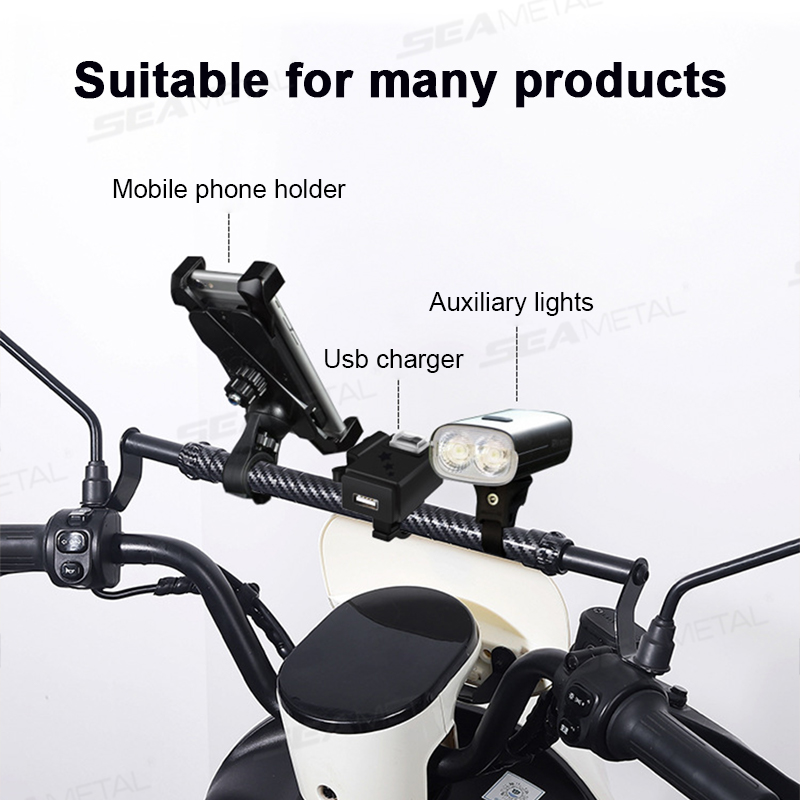 SEAMETAL Motorcycle Balance Ba - огляд і ціна Mirror Extender Bar